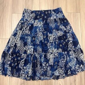 Ralph Lauren Boho Silk Skirt